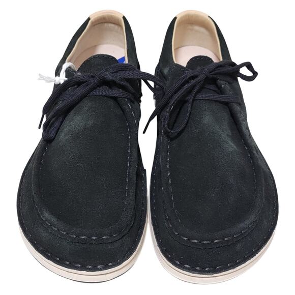 Birkenstock Men Suede Chukka Moccasin Loafers Pasadena Size US 11 EU 44 Black main image 6
